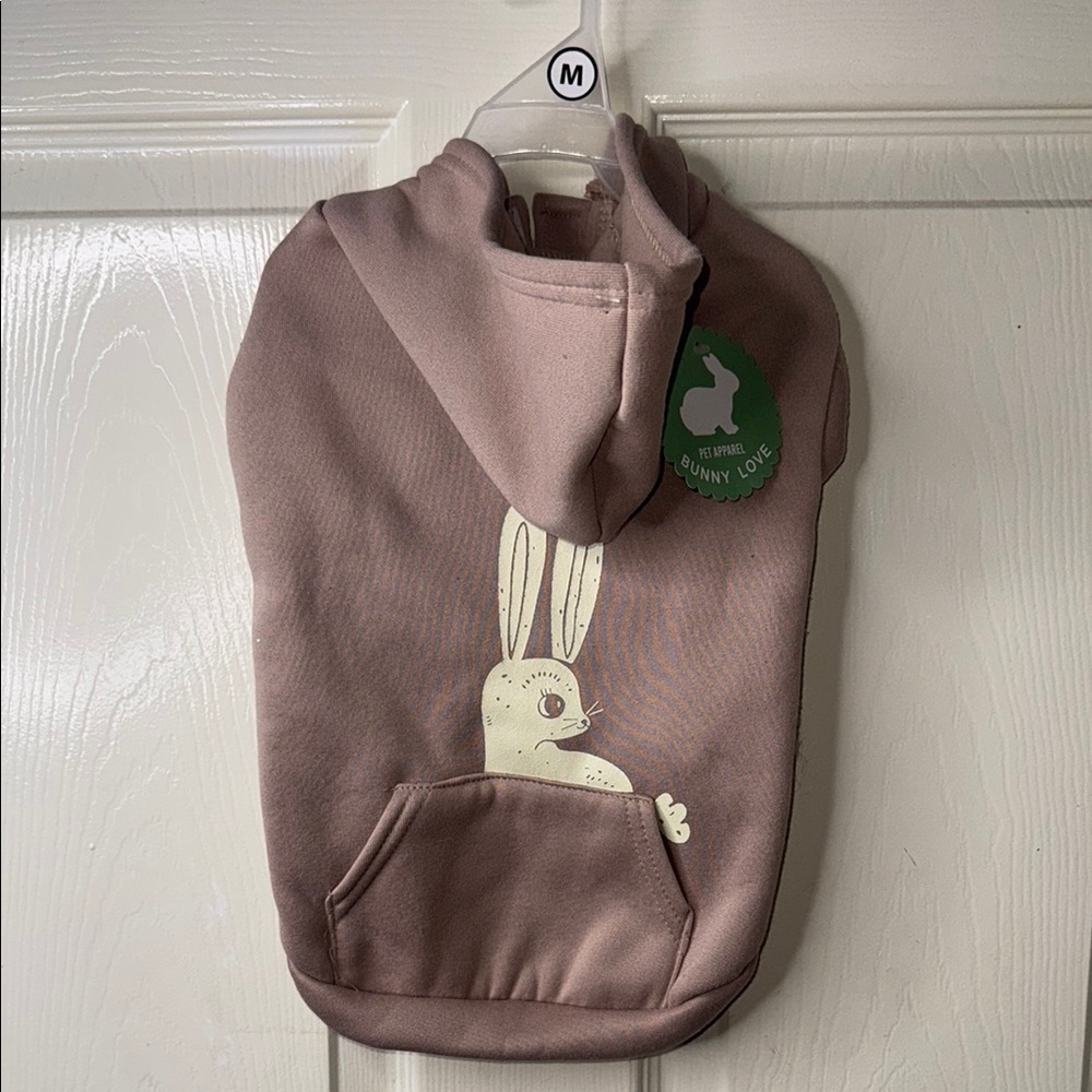 Pink Dog Hoodie